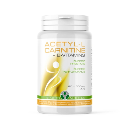 acetyl l carnitine and b vitamins SoriaBel / Soriphar Acetyl-L-Carnitine + 60 capsules complexion brightening cream B shots and NAD+ Size:2 Bottle
