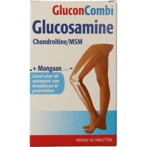 Leef Vitaal Glucon Combi Glucosamine Chondroïtine MSM Mangaan