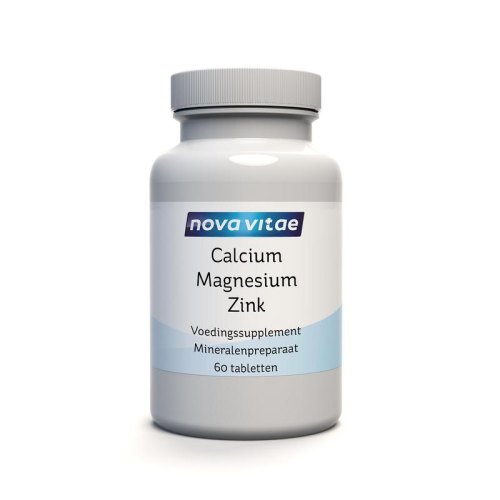 60 tabletten Nova Vitae Calcium Magnesium Zink