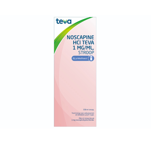 Teva Noscapine HCl 1 mg-ml 300 Ml