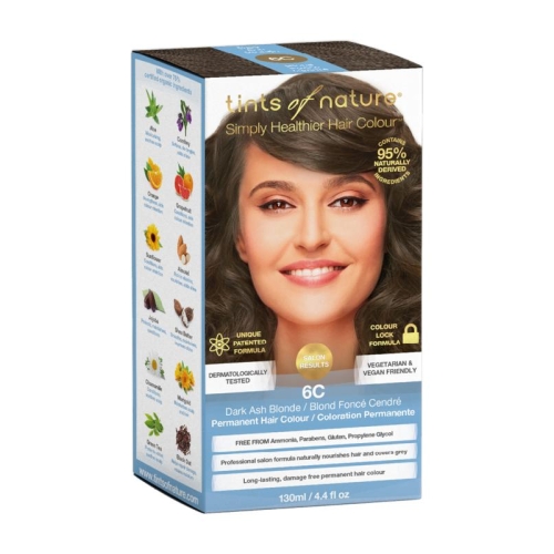 1 Packung Tints of Nature 6C Dark Ash Blonde