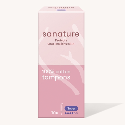 Sanature Tampons Super 16 Stücke