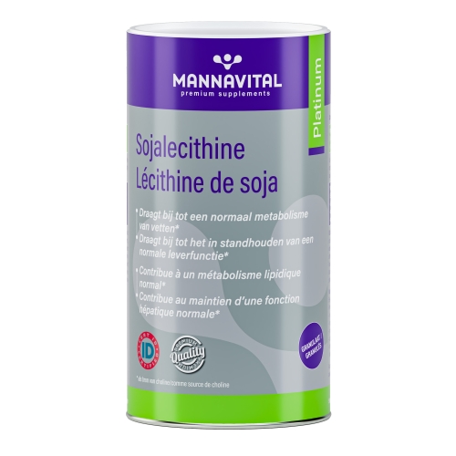 500 Gramm Mannavital Sojalecithine Platinum