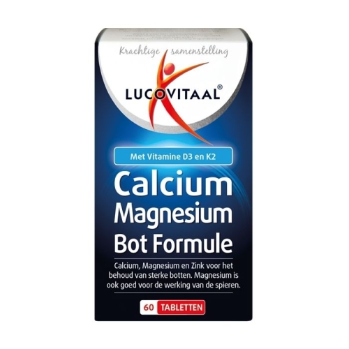 60 Tabletten Lucovitaal Calcium Magnesium Bot Formule