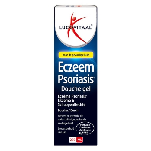 200 Ml Lucovitaal Eczeem Psoriasis Douchegel CE