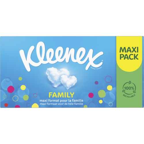 Kleenex Tissues Family 128 Stücke