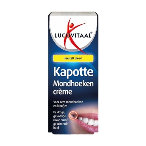 15 Ml Lucovitaal Kapotte Mondhoeken Crème