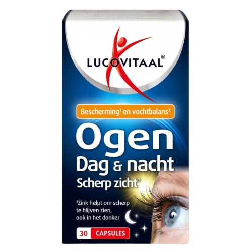 30 Kapseln Lucovitaal Ogen Dag & Nacht Scherp Zicht