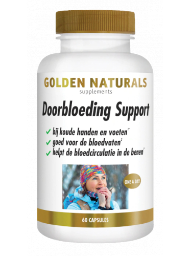60 Kapseln Golden Naturals Doorbloeding Support
