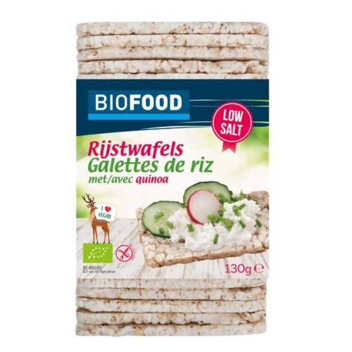 130 gram Damhert Biofood Rijstwafels met Quinoa
