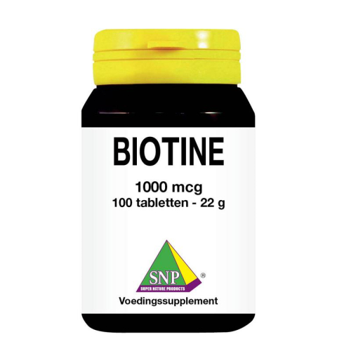 100 Tabletten SNP Biotine 1000 mcg