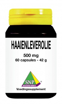 60 capsules SNP Haaienleverolie 500 mg