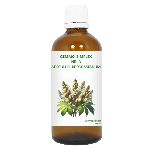 100 Ml BalancePharma Gemmo Simplex Nr.3 Aesculus Hippocastanum