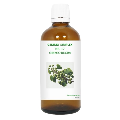100 Ml BalancePharma Gemmo Simplex Nr.17 Ginkgo Biloba