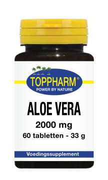 60 tabletten Toppharm Aloe Vera 2000 mg
