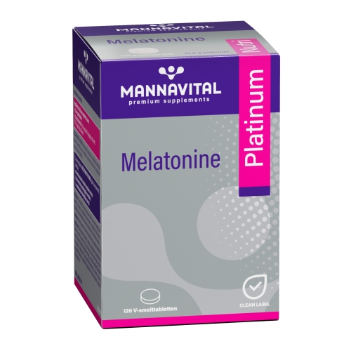Mannavital Melatonine Platinum 0,290 mg 120 tablets
