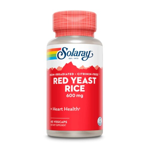 45 Kapseln Solaray Red Yeast Rice 600 mg
