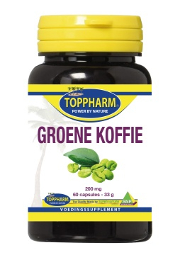 60 Kapseln Toppharm Groene Koffie 200 mg