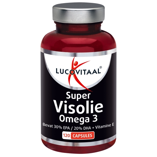 120 Kapseln Lucovitaal Super Visolie Omega 3-6 EPA DHA GLA