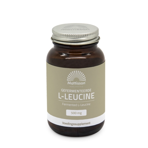 60 capsules Mattisson L-Leucine Gefermenteerd 500 mg