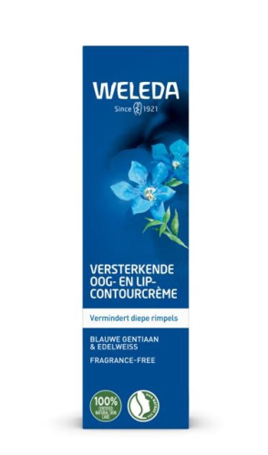 10 ml Weleda Blauwe Gentaan & Edelweiss Oog en Lipcontourcreme