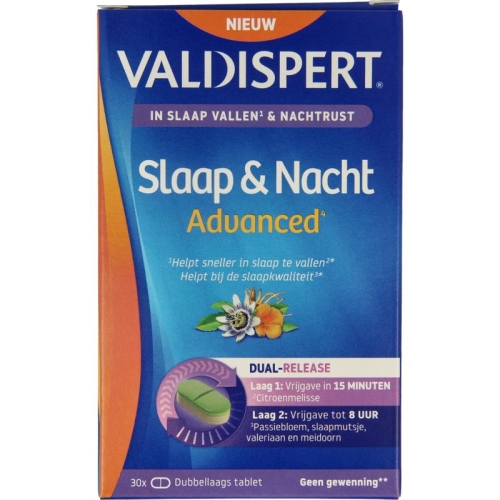 30 tablets Valdispert Slaap & Nacht Advanced