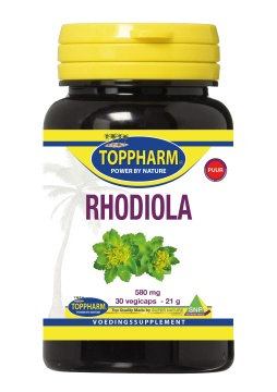 30 capsules Toppharm Rhodiola 580 mg Puur