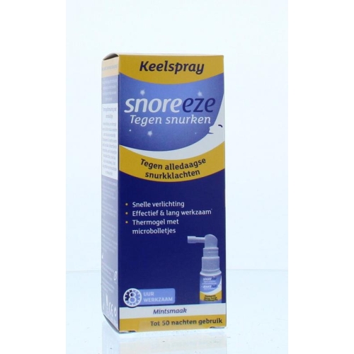 Snoreeze Tegen Snurken Keelspray 23,5 Ml