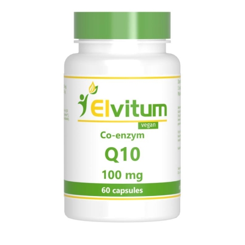 60 Vcaps Elvitum Co-Enzym Q10 100 mg