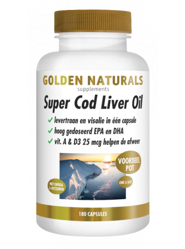  Golden Naturals Super Cod Liver Oil
