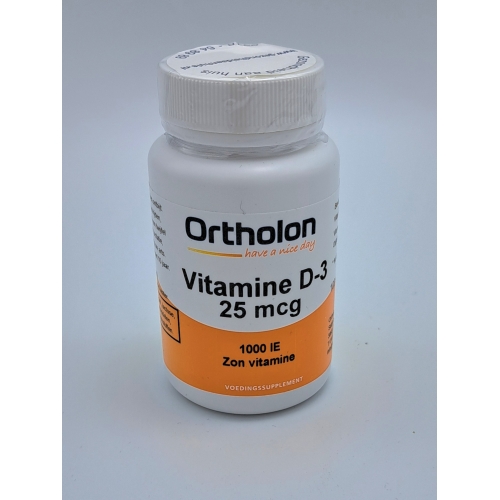 Ortholon Vitamine D3 25 mcg