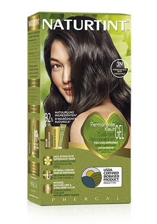 Naturtint Permanente Haarkleur 3N Donker Kastanje Bruin