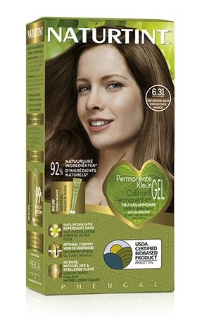 Naturtint Permanente Haarkleur 6.31 Diep Amandel Bruin