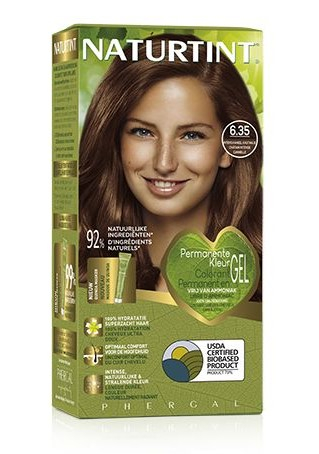 Naturtint Permanente Haarkleur 6.35 Intens Kaneel Kastanje 170 Ml