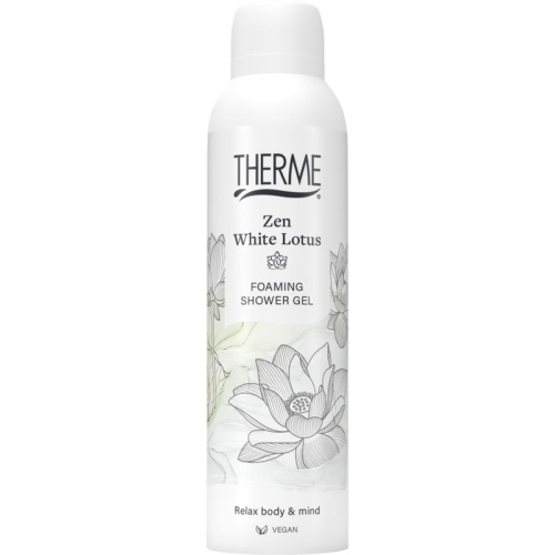 Therme Zen White Lotus Foaming Shower Gel