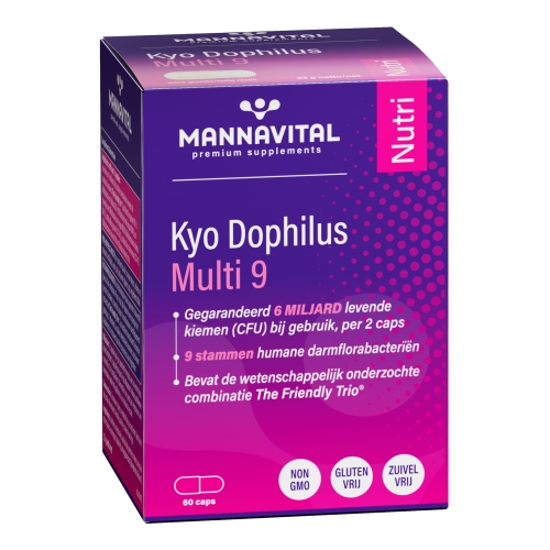 60 Kapseln Mannavital Kyo Dophilus Multi 9