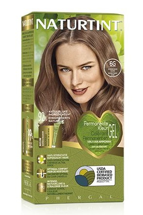 Naturtint Permanente Haarkleur 6G Donker Goudblond