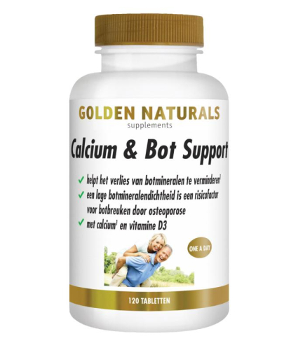 120 Tabletten Golden Naturals Calcium & Bot Support