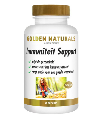 90 Kapseln Golden Naturals Immuniteit Support