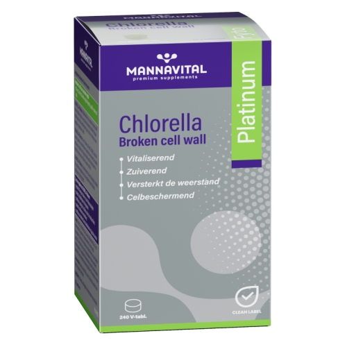 240 Tabletten Mannavital Chlorella Platinum