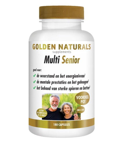 Golden Naturals Multi Senior Voordeelpot