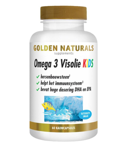  Golden Naturals Omega 3 Visolie Kids