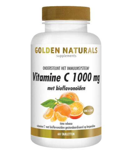 Golden Naturals Vitamine C 1000 mg met bioflavonoïden