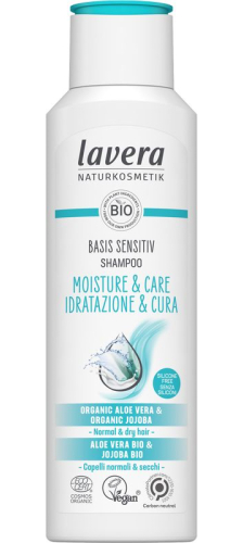250 ml Lavera Basis Sensitiv Moisture & Care Shampoo Biologisch