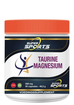 Super Sports Products Taurine Magnesium Puur 60 Kapseln