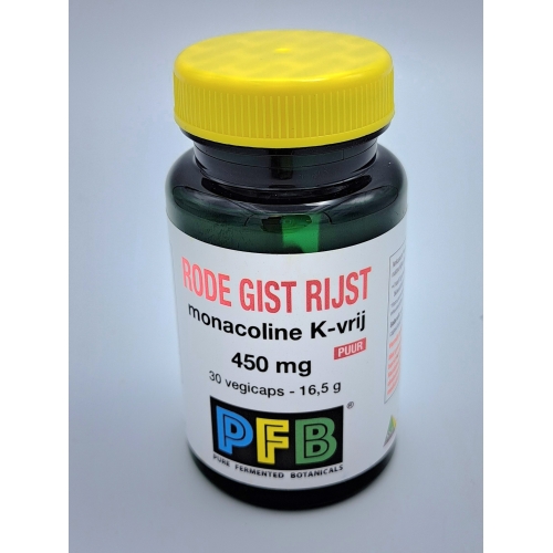 30 Kapseln SNP Rode Gist Rijst Monacoline K-vrij Puur