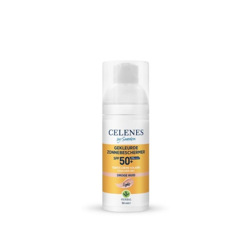 Celenes Gekleurde Zonnebescherming SPF 50+ Droge Huid