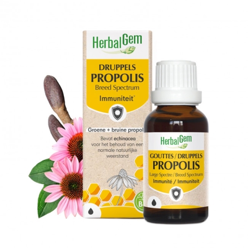 Herbalgem Propolis Breed Spectrum Druppels Biologisch