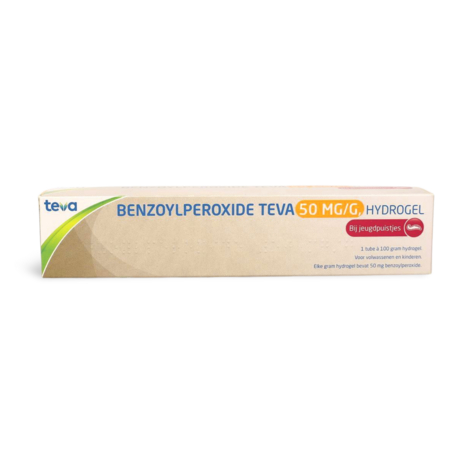 Teva Benzoylperoxide 50 mg-g 100 Gramm