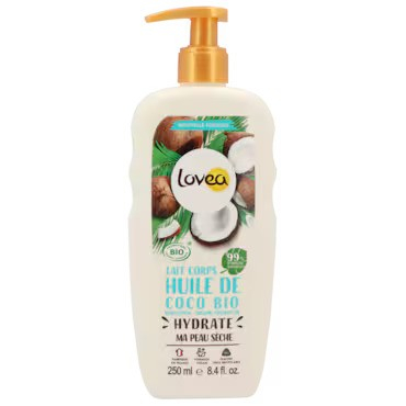 Lovea Bodylotion Organic Coconut Oil